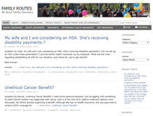 Tablet Screenshot of familyroute.com