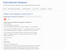 Tablet Screenshot of internationaladoption.familyroute.com