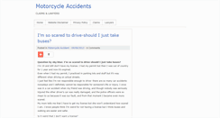 Desktop Screenshot of motorcycleaccidents.familyroute.com