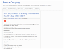 Tablet Screenshot of francecamping.familyroute.com